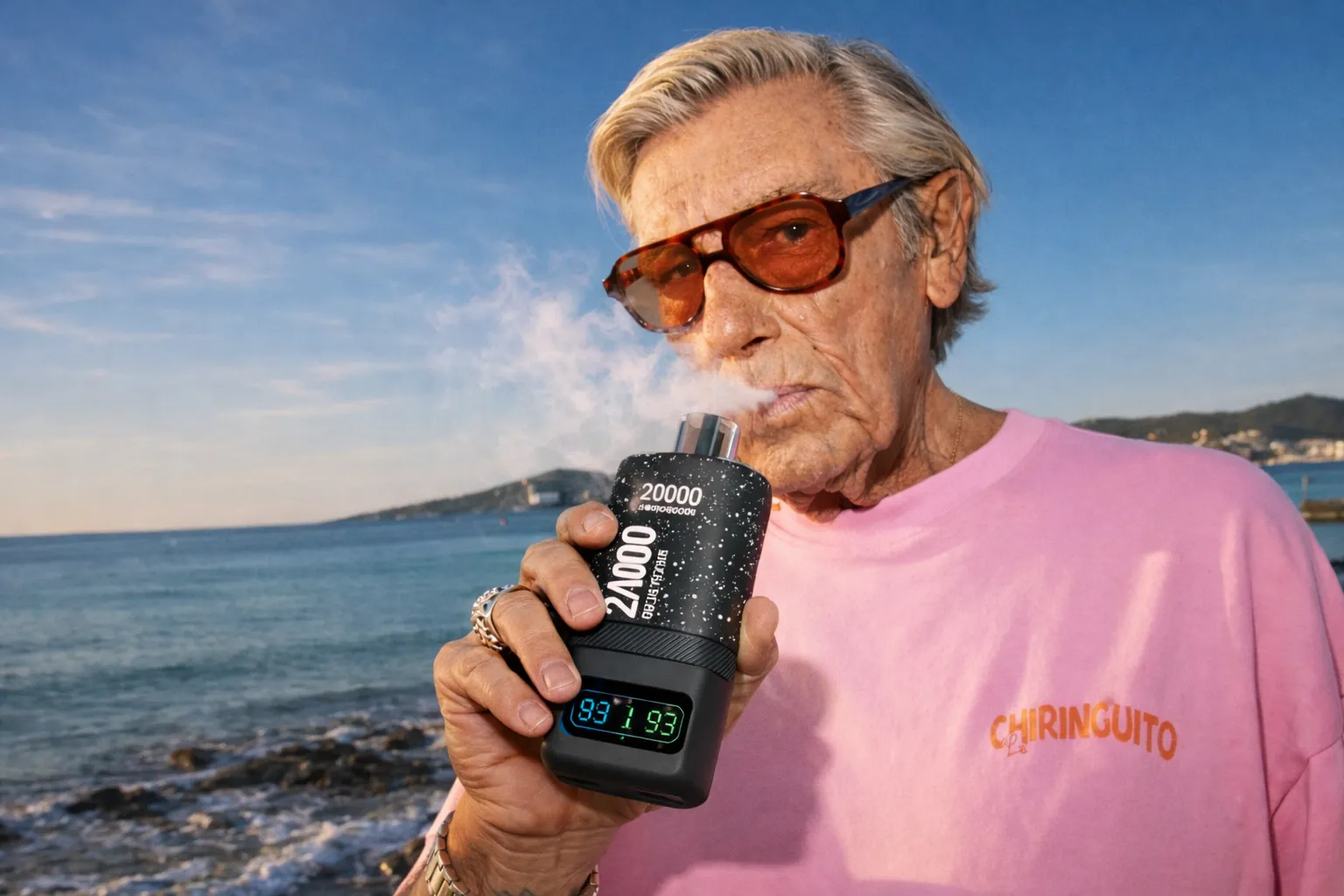 軽やかに、ニコチンベイプ。