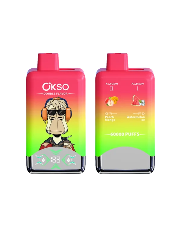 ピーチ・マンゴー / ウォーターメロン・アイス【ニコチンベイプ（ニコパフ）5%】｜OKSO デュアル