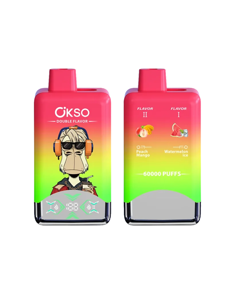 ピーチ・マンゴー / ウォーターメロン・アイス【ニコチンベイプ（ニコパフ）5%】｜OKSO デュアル