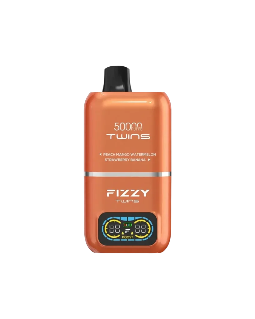 ピーチマンゴースイカ / ストロベリーバナナ【ニコチンベイプ（ニコパフ）5%】｜Fizzy Twins 2‑Flavors