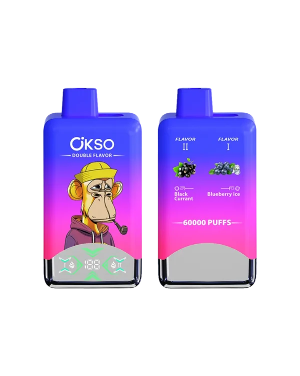 ブラックカラント / ブルーベリー・アイス【ニコチンベイプ（ニコパフ）5%】｜OKSO デュアル