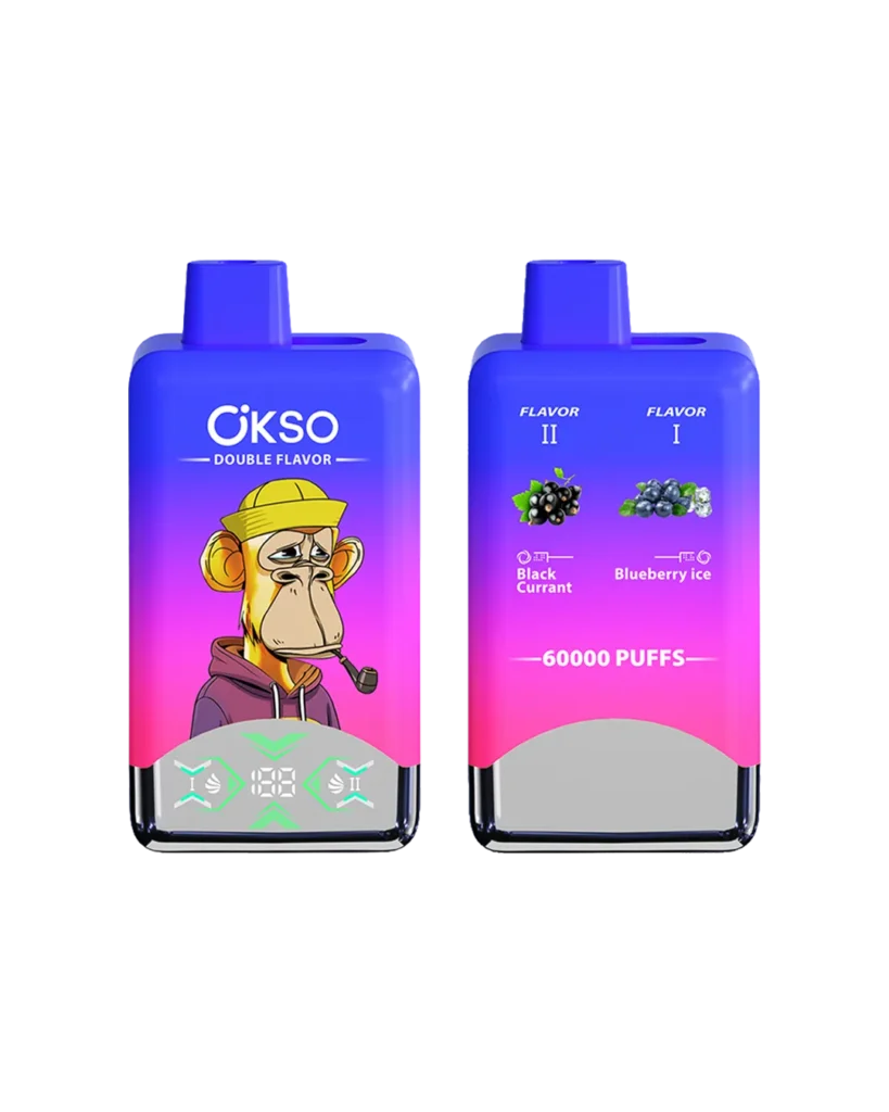 ブラックカラント / ブルーベリー・アイス【ニコチンベイプ（ニコパフ）5%】｜OKSO デュアル