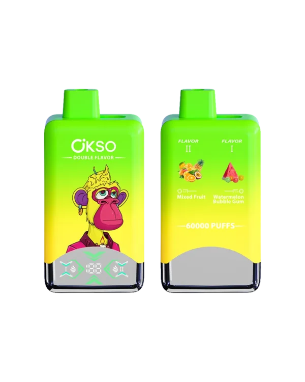 ミックスフルーツ / ウォーターメロン・バブルガム【ニコチンベイプ（ニコパフ）5%】｜OKSO デュアル