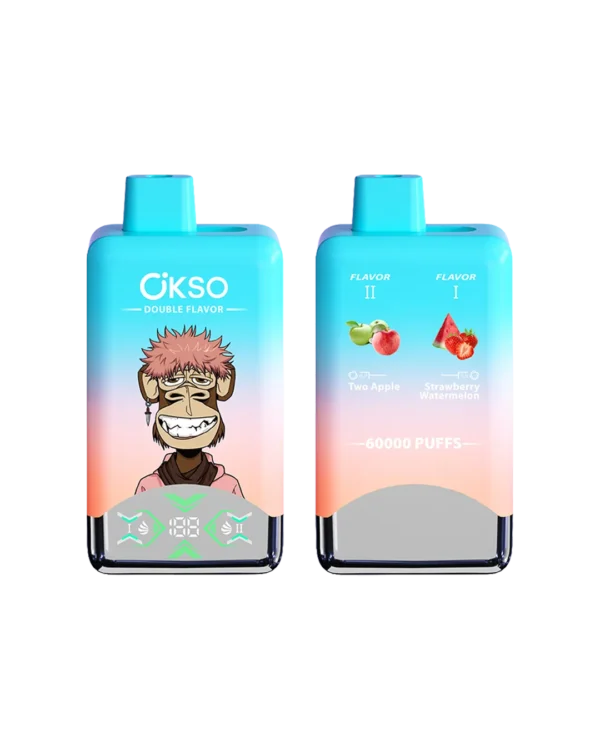 ツーアップル / ストロベリー・ウォーターメロン【ニコチンベイプ（ニコパフ）5%】｜OKSO デュアル