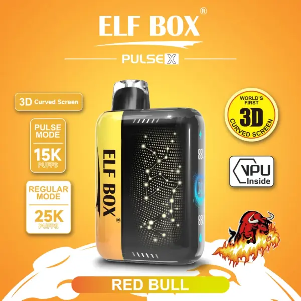 レッドブル フレーバー（ニコチンベイプ5%）｜ELF BOX PLUS X