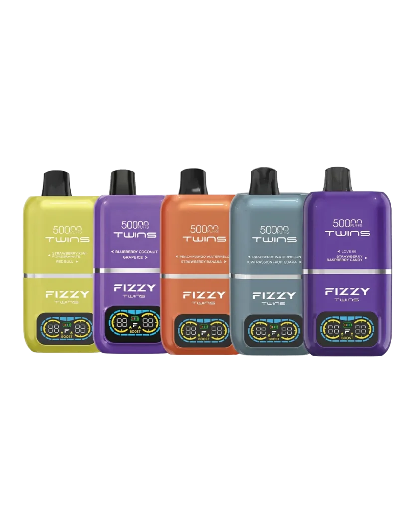 Fizzy Twins 2‑Flavors 人気TOP5 バラエティ（5本セット）