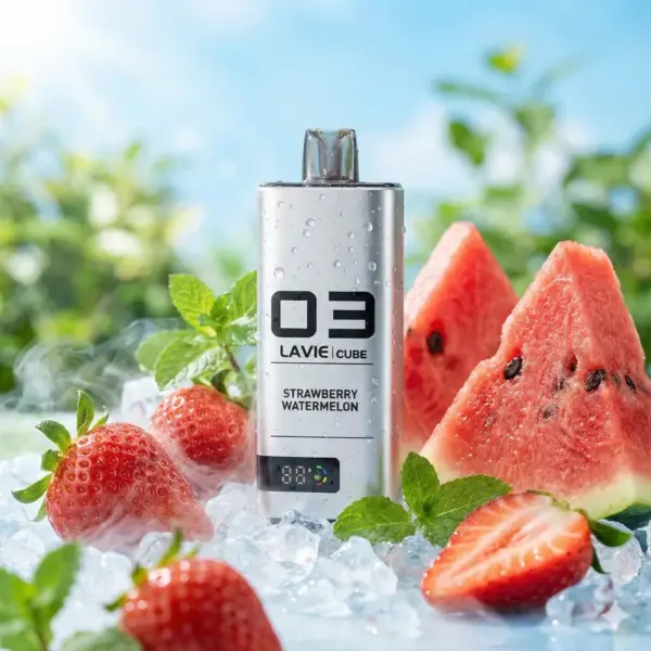 ストロベリーウォーターメロン（ニコチンベイプ5%）｜LAVIE CUBE