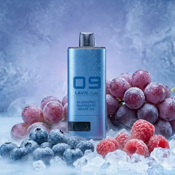 ブルーベリーラズベリーグレープアイス（ニコチンベイプ5%）｜LAVIE CUBE