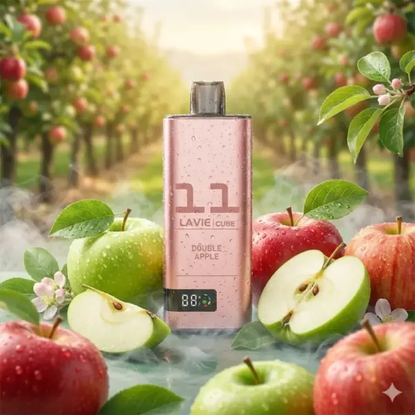 ダブルアップル（ニコチンベイプ5%）｜LAVIE CUBE
