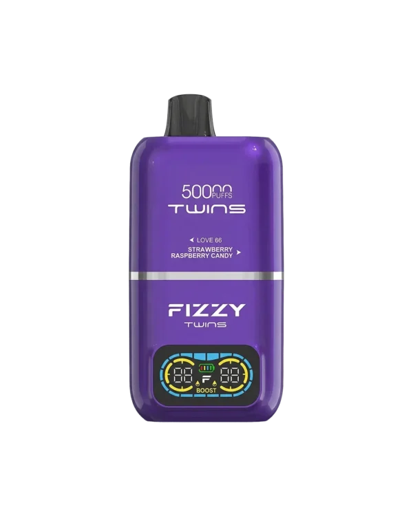 アイ66 / ストロベリーラズベリーキャンディー【ニコチンベイプ（ニコパフ）5%】｜Fizzy Twins 2‑Flavors