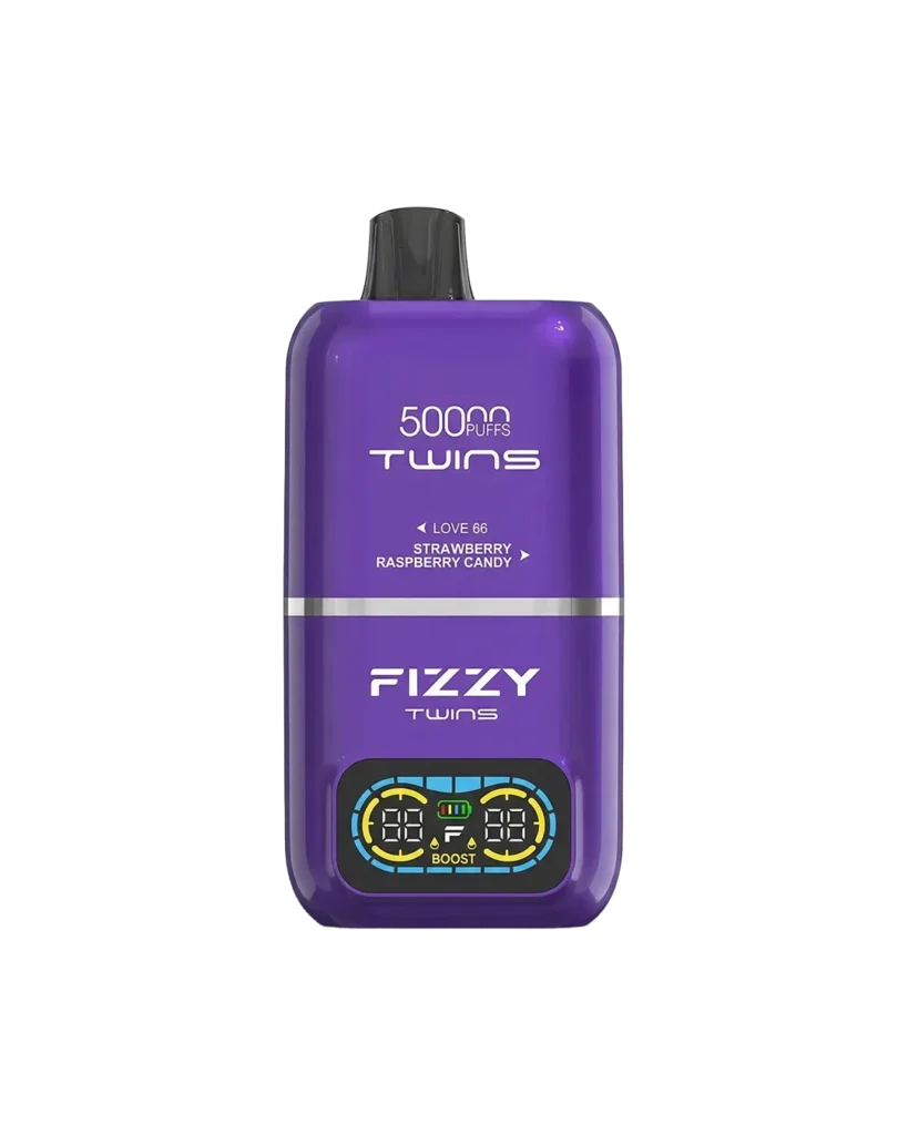 アイ66 / ストロベリーラズベリーキャンディー【ニコチンベイプ（ニコパフ）5%】｜Fizzy Twins 2‑Flavors