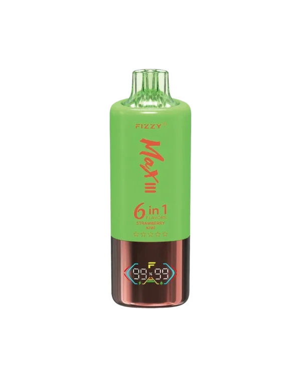 ブルーラズアイス / ストロベリーキウイ / サワーパイナップルオレンジ【ニコチンベイプ（ニコパフ）5%】｜FIZZY MAXⅢ