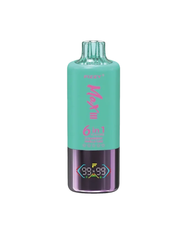 ウォーターメロンアイス / ストロベリーバニラコーラ / ミックスベリー【ニコチンベイプ（ニコパフ）5%】｜FIZZY MAXⅢ