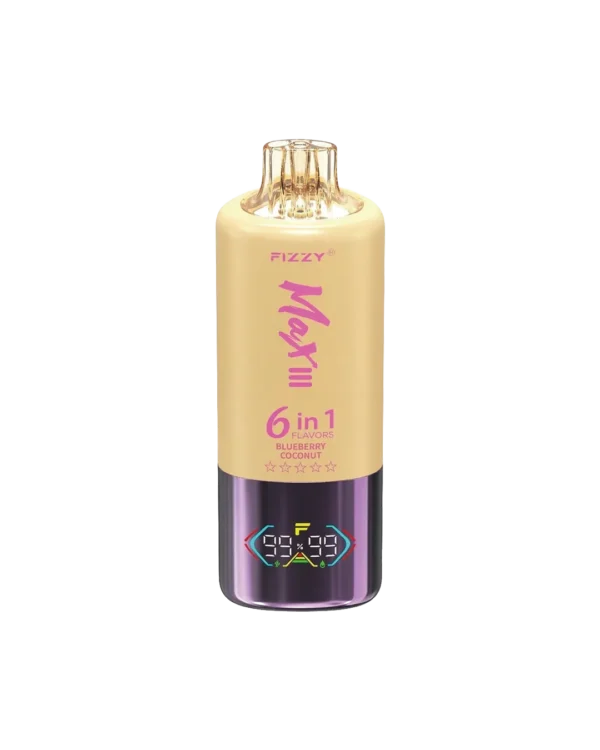 ストロベリーグレープ / ブルーベリーココナッツ / ピーチレモン【ニコチンベイプ（ニコパフ）5%】｜FIZZY MAXⅢ